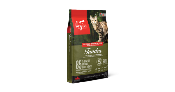 Orijen tundra 2025 cat food