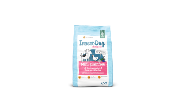 Insect fashion dog green petfood