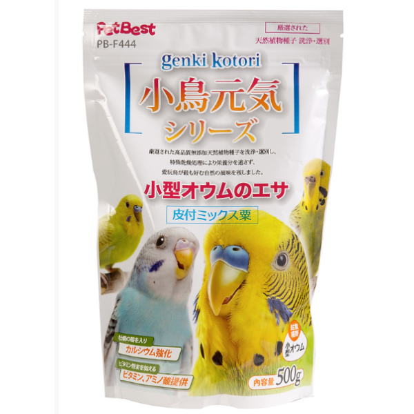 PetBest Special for budgerigars Food 小鳥元氣系列虎皮鸚鵡專用糧 500g