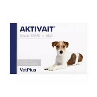 VetPlus Aktivait 犬(10kg 以下)用腦活素 60 粒 