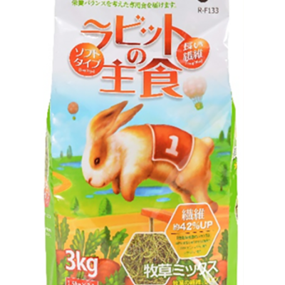 Canary Multi-Grass Main Food For Small Animal 領先兔多元牧草主食 3kg