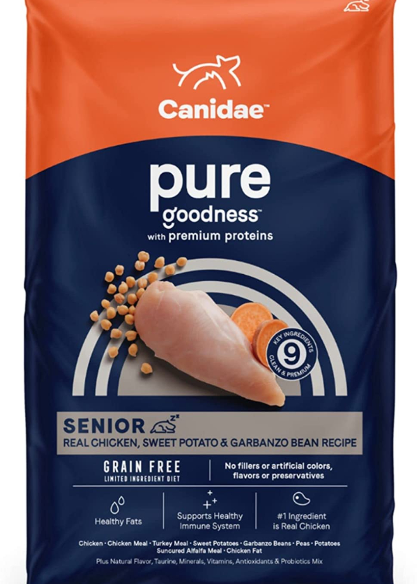 Canidae dog outlet food senior