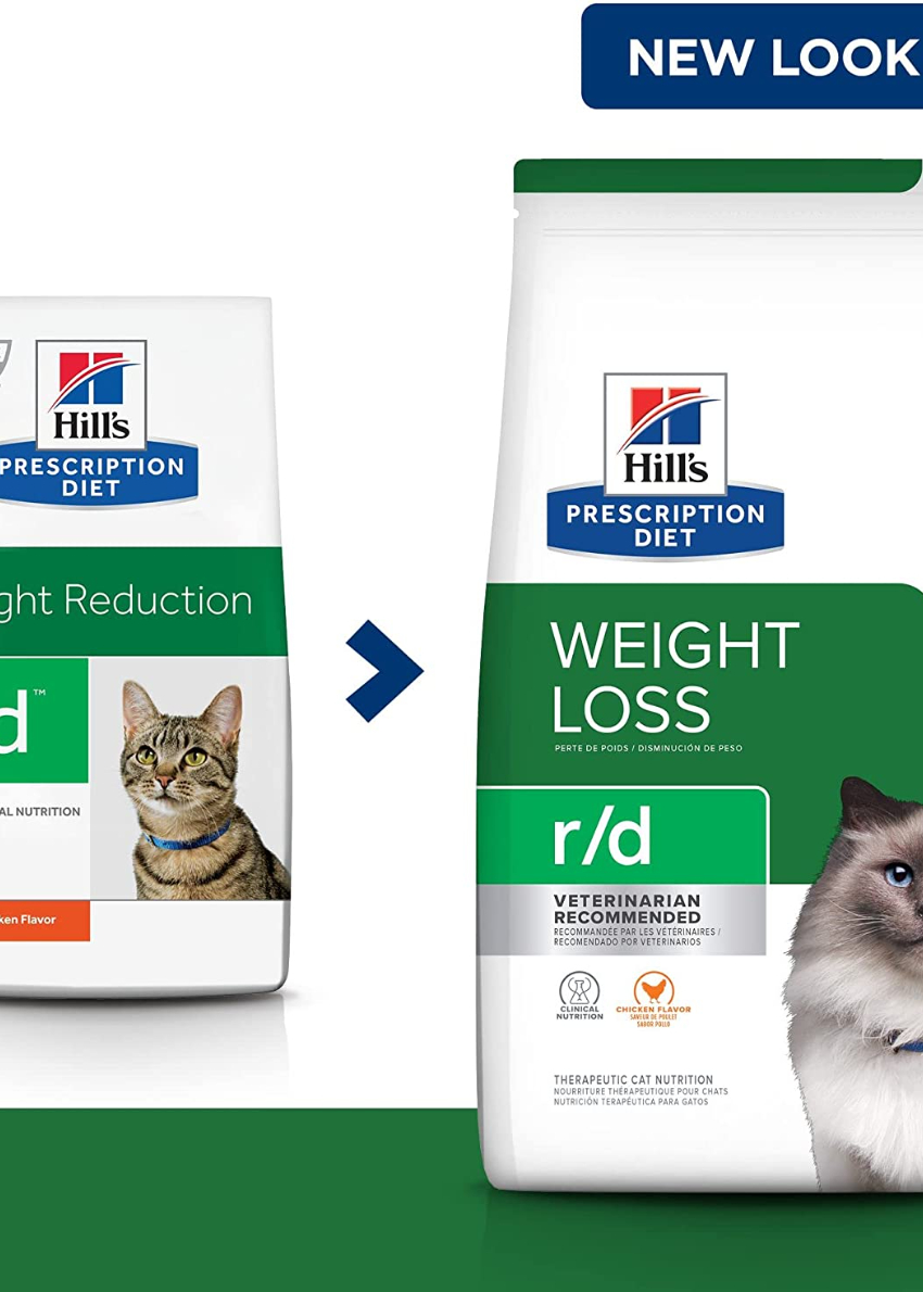 Hill s prescription diet r d Weight reduction Feline 4lbs