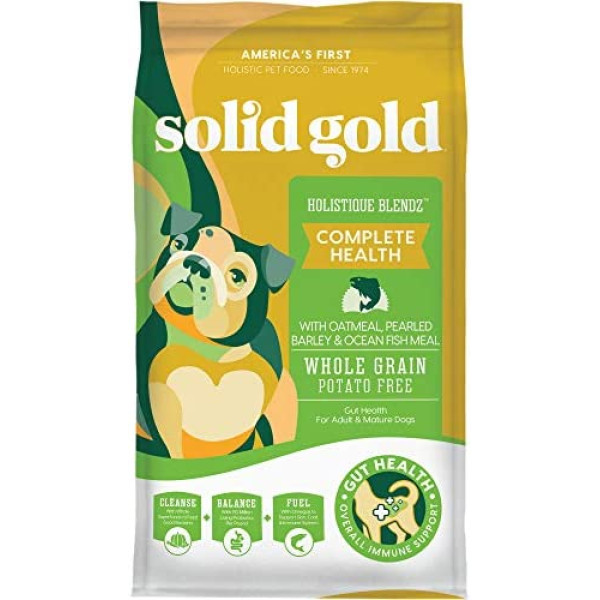 Solid Gold Holistique Blendz With Oatmeal, Pearled Barley & Ocean Fish Meal For Dogs 抗敏魚肉減肥配方狗糧 12lbs