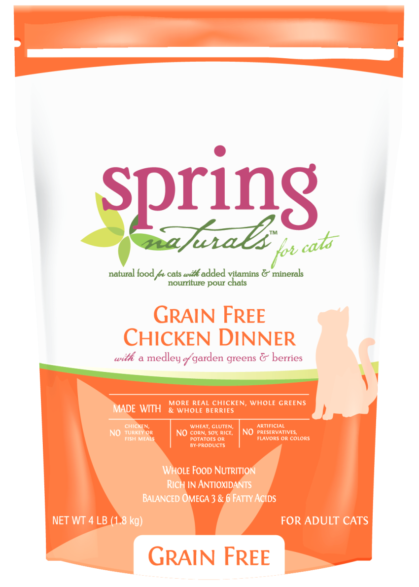 spring naturals cat food