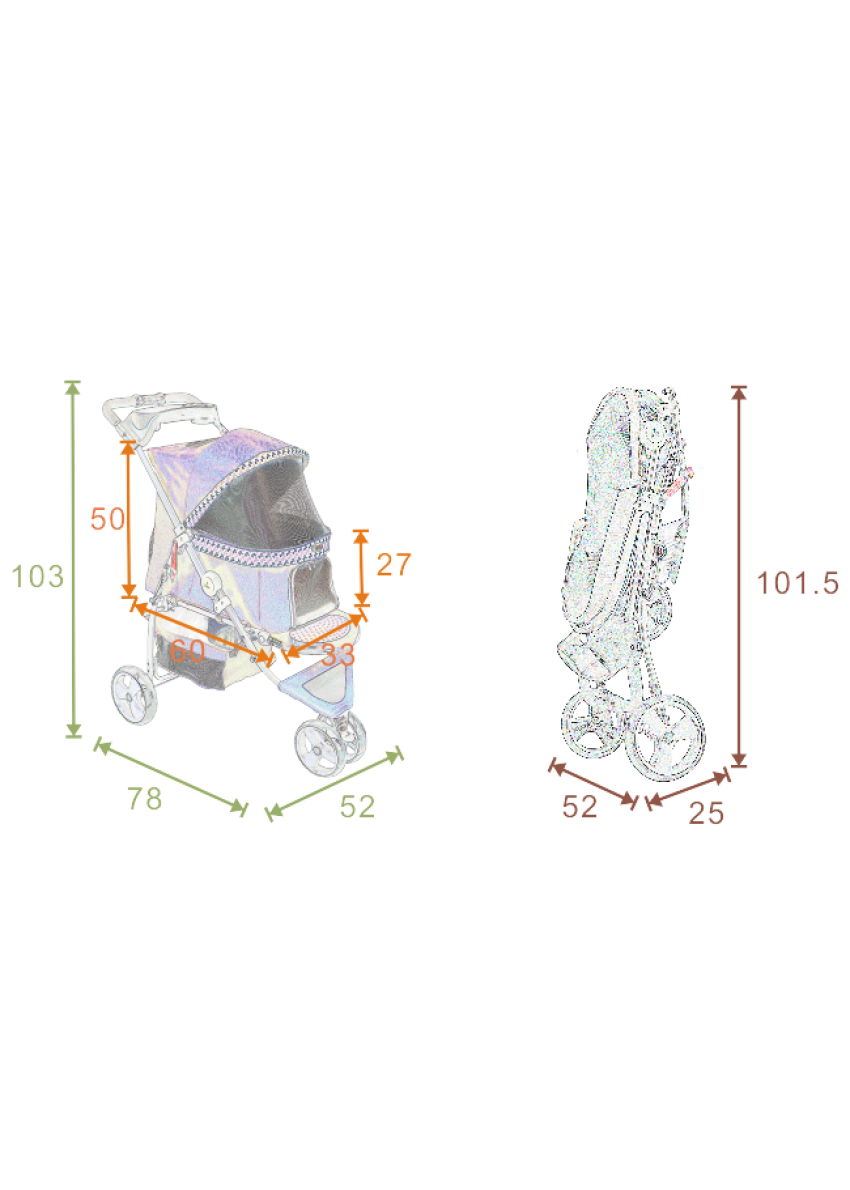 stroller to 25kg