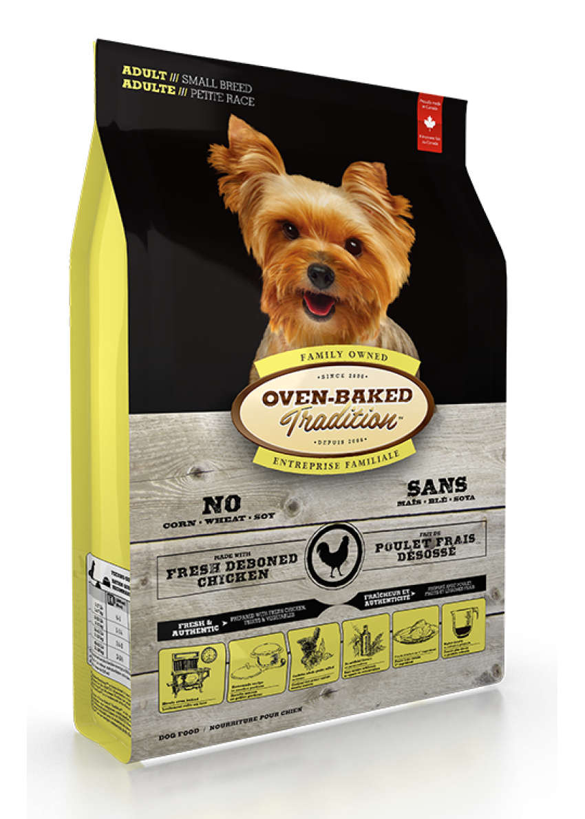 Oven-Baked Chicken dog food (Small Bite) 成犬北美去骨走地雞配方(細粒) 12.5lb